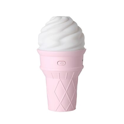 DHRUVINSRI Ice Cream Design LED Humidifier for Freshening Air & Fragrance (Multicoloured)