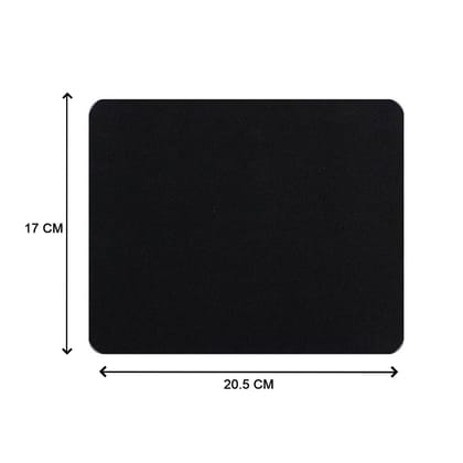 DHRUVINSRI Simple Mouse Pad: Smooth Surface for Comfortable and Precise Mouse Control While Using Your Computer