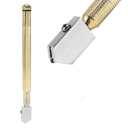 DHRUVINSRI Glass Cutting Tools – Metal Glass Cutter for Precise Cuts and Smooth Edges on Glass and Acrylic Surfaces