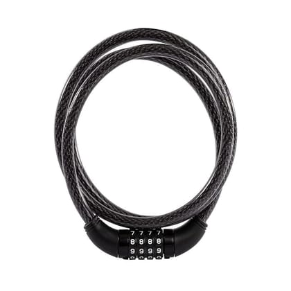 DHRUVINSRI Multi-Purpose Plastic Combination Lock for Helmet & Multi Use