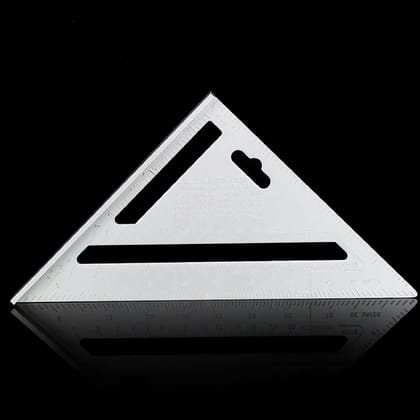 DHRUVINSRI Light Weight Double-Sided Scale Triangle: Precision Measurement Hand Tool for Accurate Angles and Dimensions