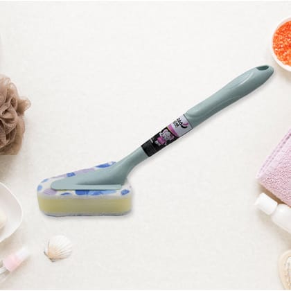 DHRUVINSRI Cleaning Supplies Kitchen Handle Universal Triangular Sponge Multifunctional Bathroom Brush Long Handle Kitchen, Dining & BAR