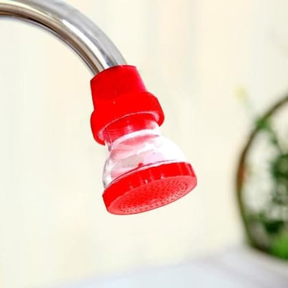 DHRUVINSRI 360-Degree PVC Shower Head Faucet ,Water Flow Control -Buy 1 Get 1 FREE,, 2 PCS IN ONE PACK ,D-22/24mm