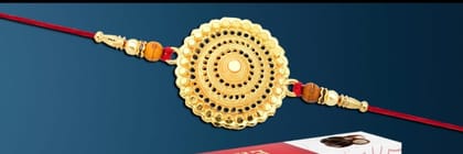 DHRUVINSRI Rakhi Combo With Chocolate Magic 32gm Rakhi Chocolate For Brother Rakhi With Chocolate Rakhi With Gift Rakhi Combo Set Of 1 Rakhi Chocolate