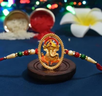 Dhruvinsri 5 Pc Rakhi Combo With Chocolate Almonds Rakhi Chocolate For Brother Fancy Rakhis For Men Stylish Rakhi With Gift Rakhi Combo Set Of 1 Chocolate