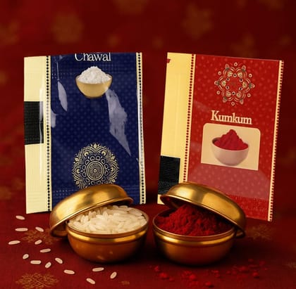 Designer Peacock Rakhi Combo Set With 1 coin,1 kumkum Tilak Set| Rakhis for Brother Bhaiya, Premium Rakshabandhan Thread Rakhis for Men, Traditional Rakis 