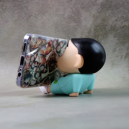 DHRUVINSRI Cute Cartoon Figurine Mobile Phone Stand - (1 Pc)