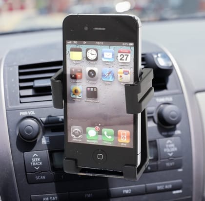 DHRUVINSRI Car Mobile Holder – Secure Air Vent & Dashboard Mount