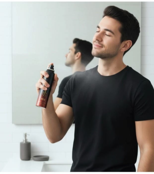 Signature Alcohol Free Body Spray 200 ML Premium Long Lasting Fragrance Spray for Men Daily Grooming Office Travel Party Freshness and Personal Care