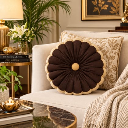 DHRUVINSRI Velvet Sofa Cushions Set of 1 Pillow, Cushion, Cushions for Sofa, Cushion Pillow, Sofa Pillow, Cushions for Bed,one piece