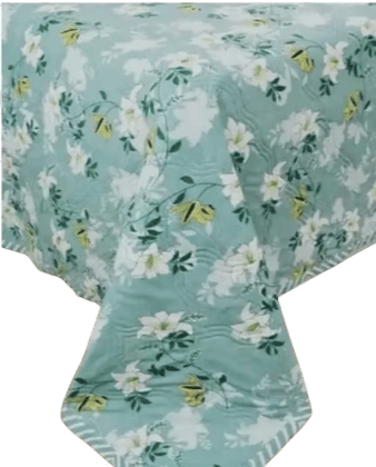 DHRUVINSRI Soft Cotton Blend AC Comforter, Lightweight, Reversible , Floral Print, Size 215*190*48, best for all season Ac room , travel and domestic use-1 pc