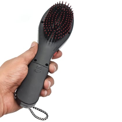 DHRUVINSRI Hair Brush Comb with Vibrating Massager – Stimulating Scalp Massager for Improved Circulation and Stress Relief