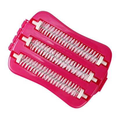 DHRUVINSRI Plastic Handheld Carpet Roller Cleaning Brush – Durable, Multicolor Multipurpose Tool for Effective Dusting and Cleaning, Pack of 1