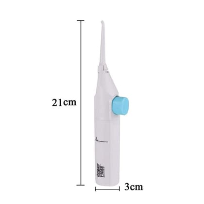DHRUVINSRI Water Flosser Teeth Cleaner – Effective and Convenient Oral Care Tool for Deep Cleaning and Teeth Whitening. 21 * 3cm