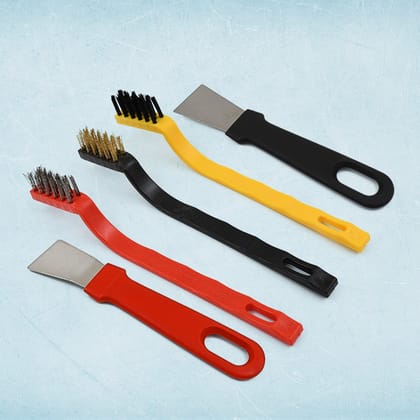 DHRUVINSRI Wire Brush and Scraper Set (5 Pcs Set)