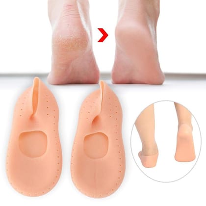 DHRUVINSRI Anti Crack Silicone Gel Foot Protector MOISTURISING Socks