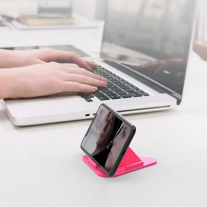 DHRUVINSRI 3-Angle Pyramid Mobile Stand: Versatile, Stable Stand for Phones and Tablets with Multiple Viewing Angles