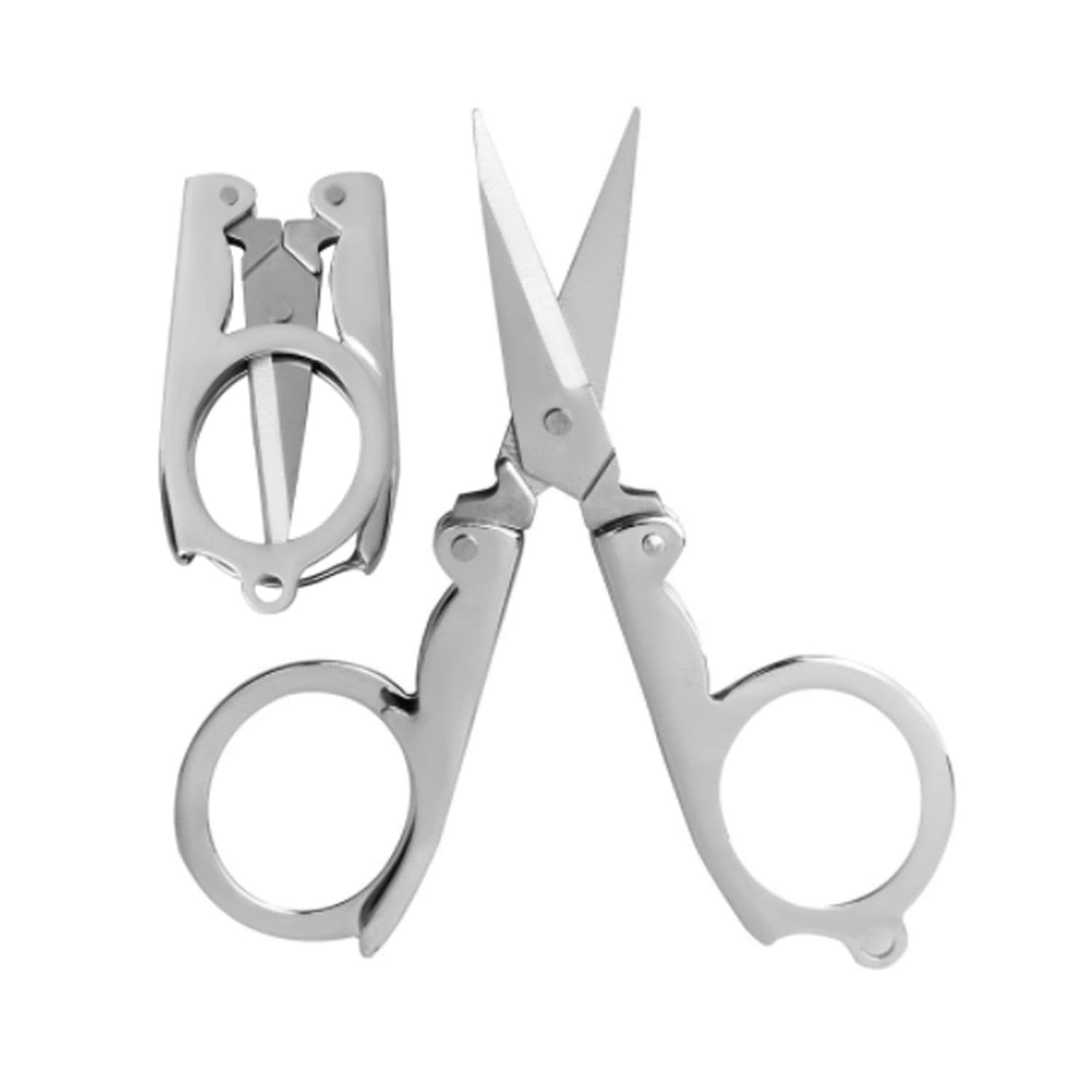 DHRUVINSRI Folding Scissor 3.5inch Used in Crafting and Cutting Purposes for Children’s and Adults.