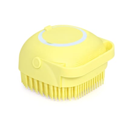 DHRUVINSRI Multi-Function Silicone Body Brush with Shampoo Dispenser – Gentle Massage and Convenient Cleaning for Your Skin