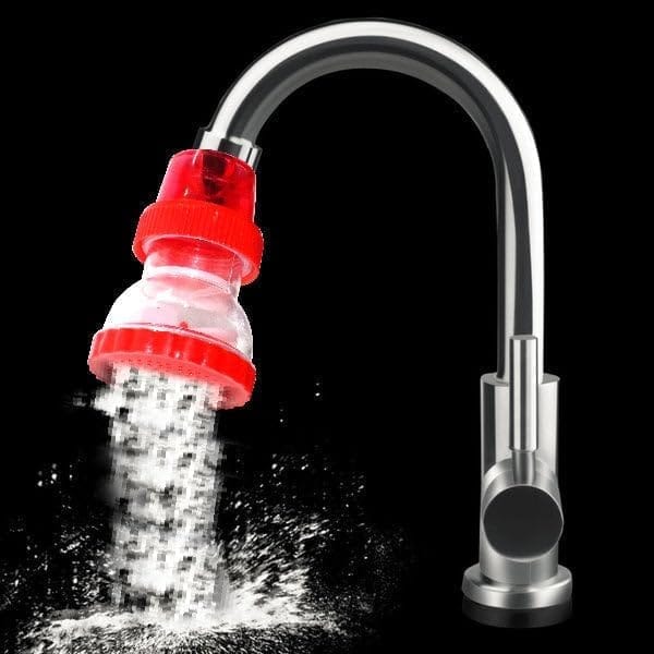 DHRUVINSRI 360-Degree PVC Shower Head Faucet ,Water Flow Control -Buy 1 Get 1 FREE,, 2 PCS IN ONE PACK ,D-22/24mm